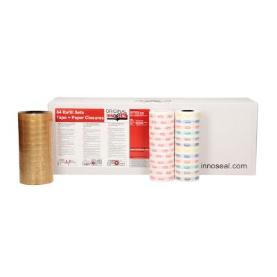 Rolos de fita cola/papel Innoseal (84 uni)