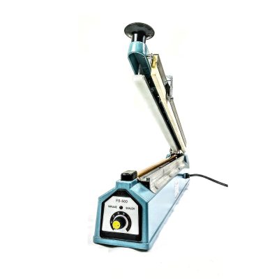 Seladora de sacos de plástico manual PFS500C com cortador