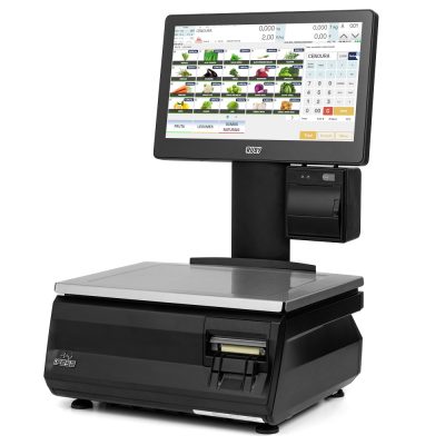 Balança táctil com 2 impressoras Ruby IPX 50 legumes