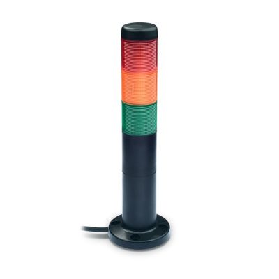 Torre de luz R-Y-G, IP65, 243mm, 24VDC para Ohaus Ranger 7000/Defender